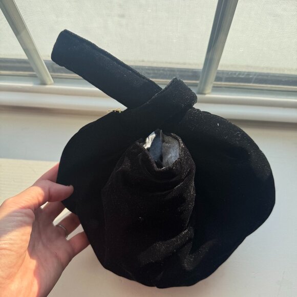 Clare V Black Velvet Chou Chou